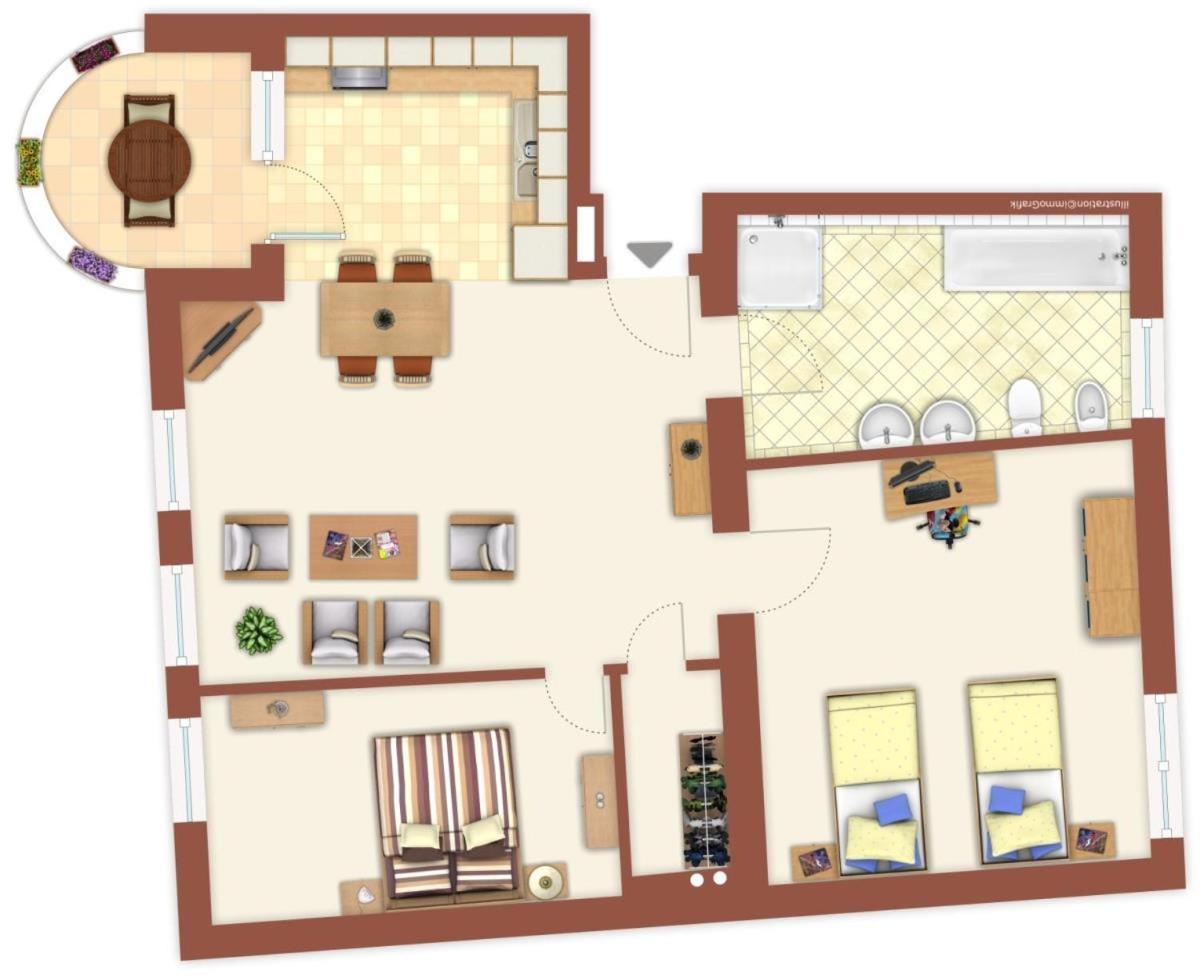 Haus Drei Schwestern, Traumzeit Ρόστοκ Εξωτερικό φωτογραφία